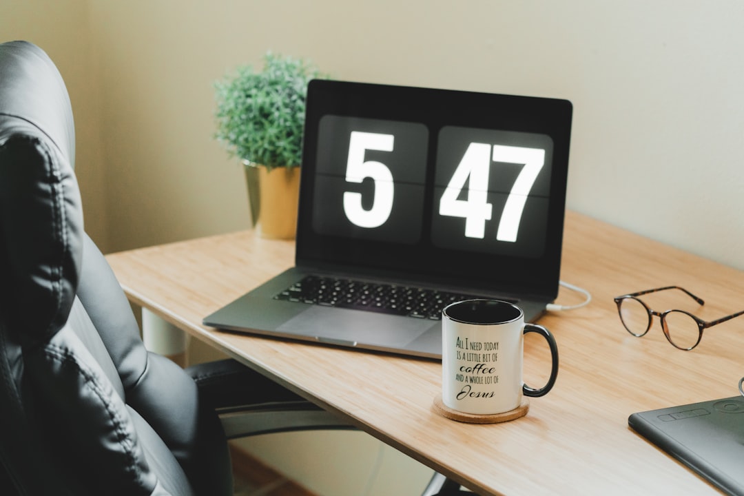 A quiet desk set up to simulate NCLEX test-day conditions with a timer