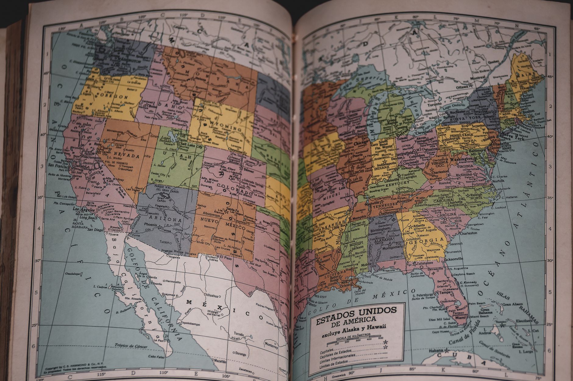 Map of the United States showing state boundaries and licensing jurisdictions