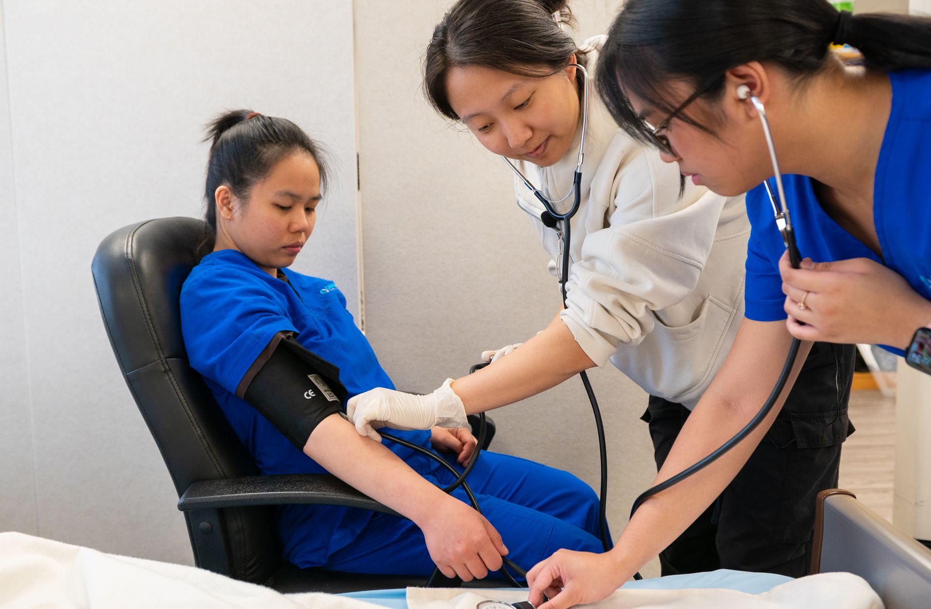 Nursing student reviewing detailed answer rationales after a practice block